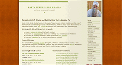 Desktop Screenshot of kpkhalsa.com